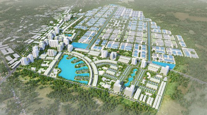 Phối cảnh dự án KCN ứng dụng công nghệ cao 600ha tại Bà Rịa - Vũng Tàu 
